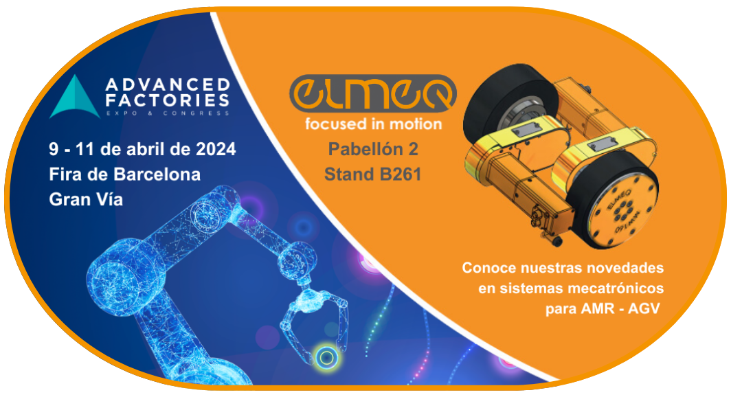 Elmeq presentará sus sistemas mecatrónicos en Advanced Factories